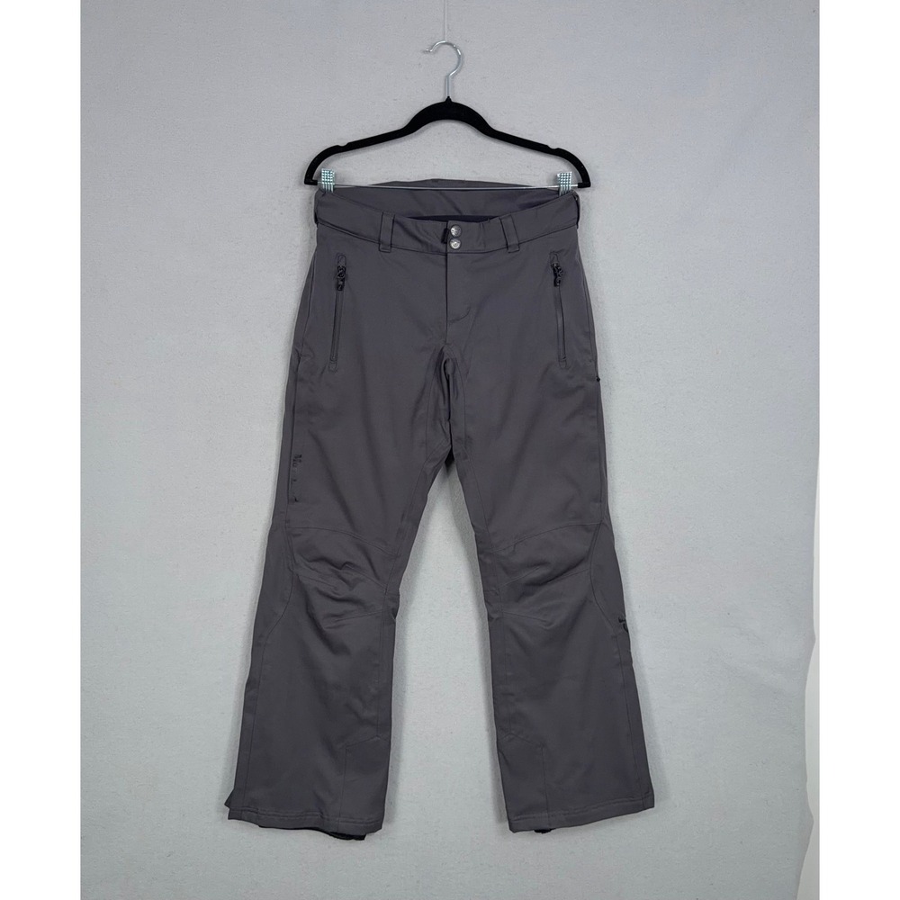 Moosejaw Snow Pants Women 4 Gray Plain Mountaineering Winter Skiing Gorpcore